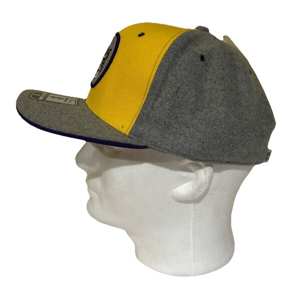 NEW LSU Tigers NCAA Colosseum Snapback Trucker Cap Hat Purple OSFA - Picture 5 of 8